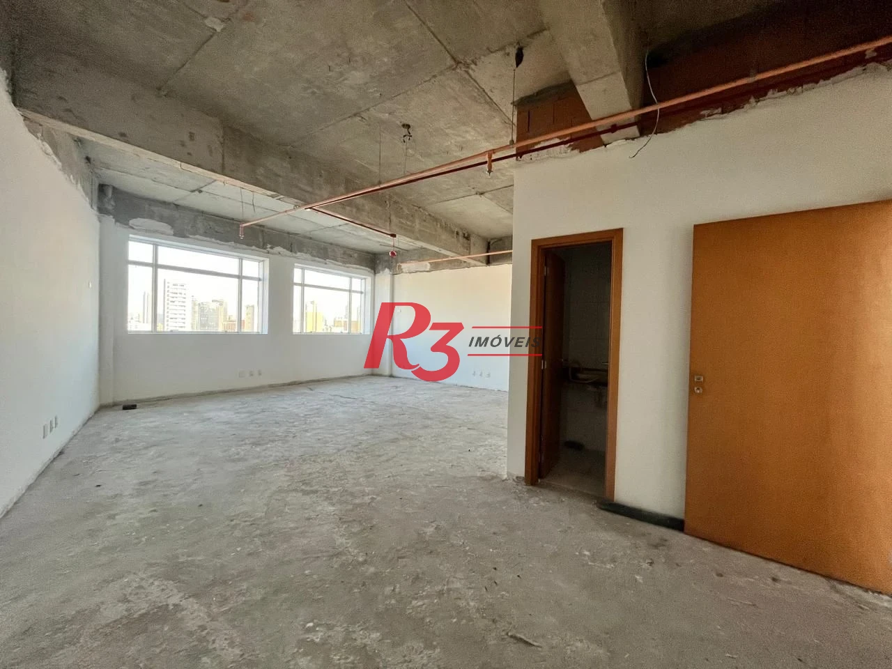 Sala para alugar, 48 m² por R$ 3.400,00/mês - Vila Matias - Santos/SP