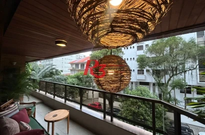 Apartamento com 4 dormitórios, 380 m² - venda por R$ 3.700.000,00 ou aluguel por R$ 28.600,00/mês - Boqueirão - Santos/SP