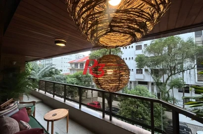 Apartamento com 4 dormitórios, 380 m² - venda por R$ 4.240.000,00 ou aluguel por R$ 23.600,00/mês - Boqueirão - Santos/SP