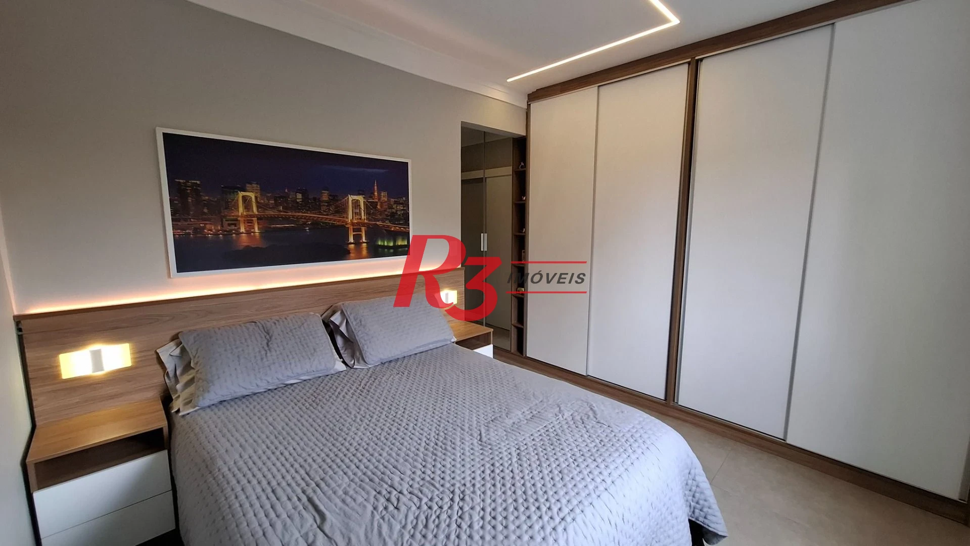 Apartamento com 3 dormitórios à venda, 108 m² por R$ 862.000,00 - Embaré - Santos/SP
