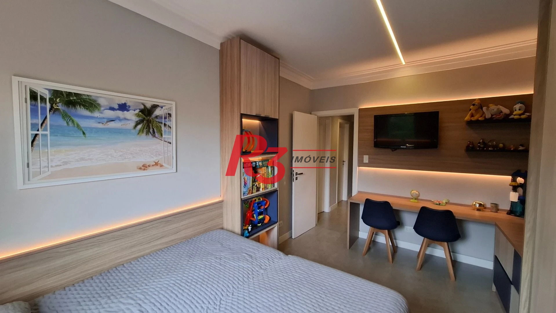 Apartamento com 3 dormitórios à venda, 108 m² por R$ 862.000,00 - Embaré - Santos/SP