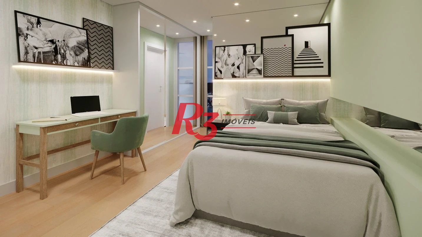 Apartamento com 3 dormitórios à venda, 218 m² por R$ 5.000.000,00 - Ponta da Praia - Santos/SP
