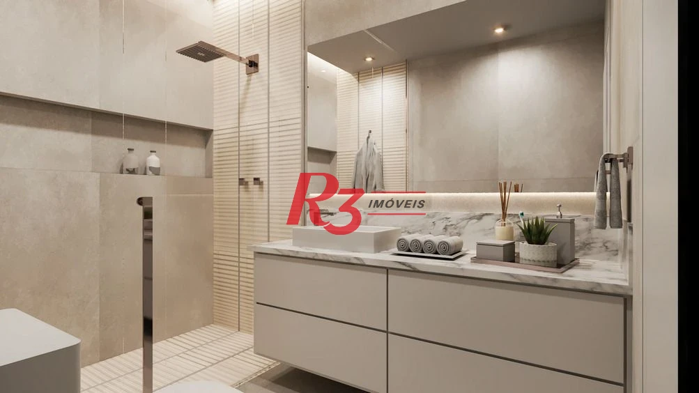 Apartamento com 3 dormitórios à venda, 218 m² por R$ 5.000.000,00 - Ponta da Praia - Santos/SP