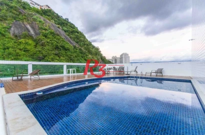 Apartamento com 2 dormitórios à venda, 68 m² por R$ 670.000,00 - Marapé - Santos/SP