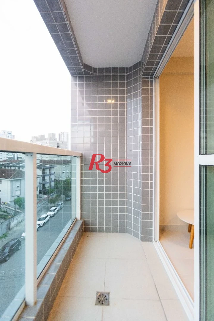 Apartamento com 2 dormitórios à venda, 68 m² por R$ 670.000,00 - Marapé - Santos/SP