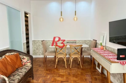 Apartamento à venda, 66 m² por R$ 380.000,00 - Itararé - São Vicente/SP