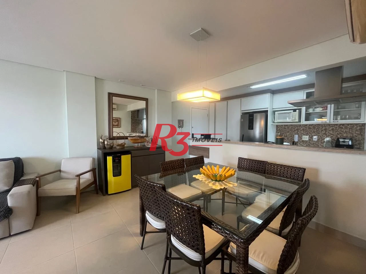 Apartamento com 3 dormitórios à venda, 98 m² por R$ 740.000,00 - Vila Santo Antônio - Guarujá/SP