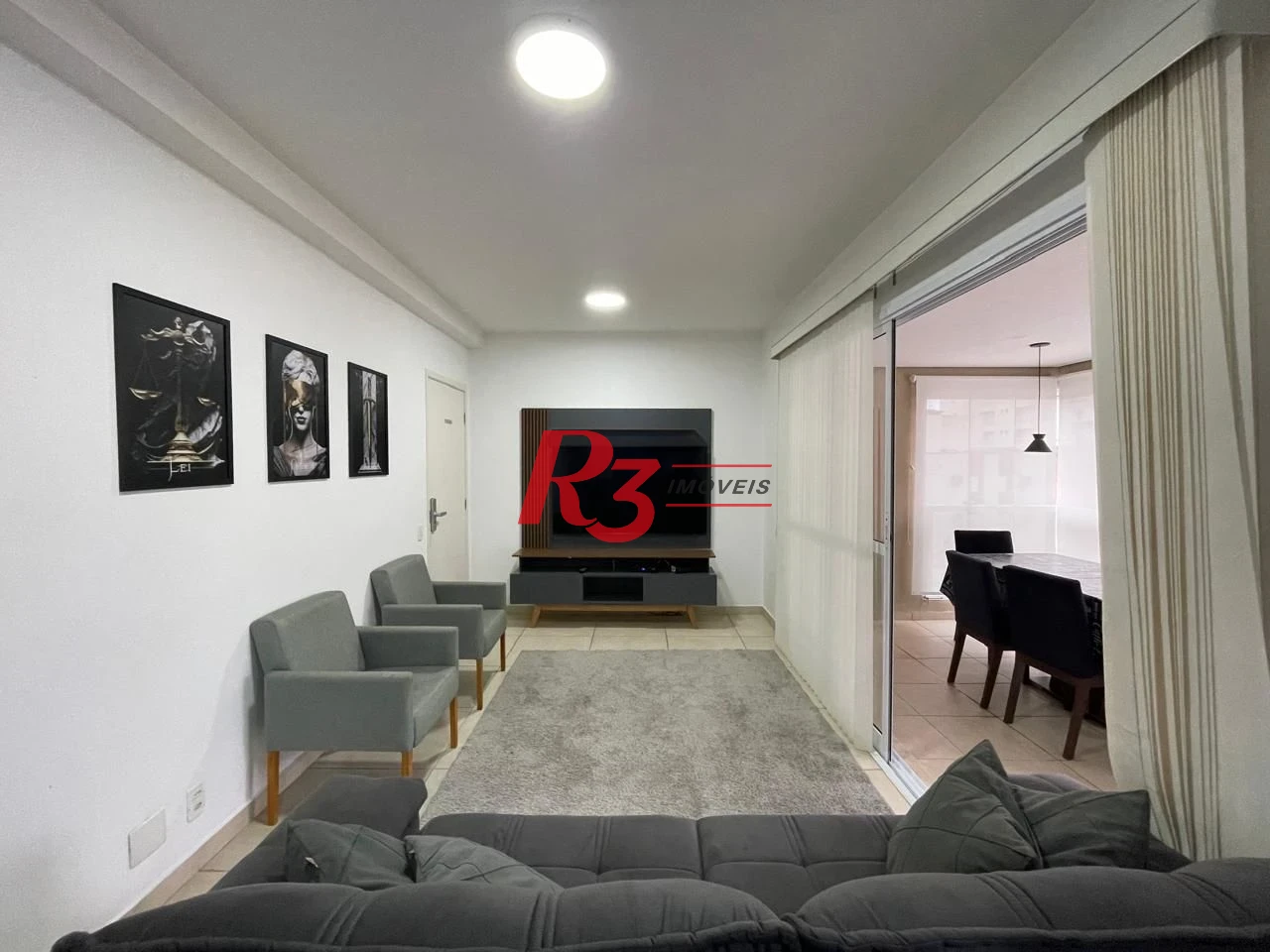 Apartamento com 3 dormitórios à venda, 84 m² por R$ 800.000,00 - Jardim Praiano - Guarujá/SP