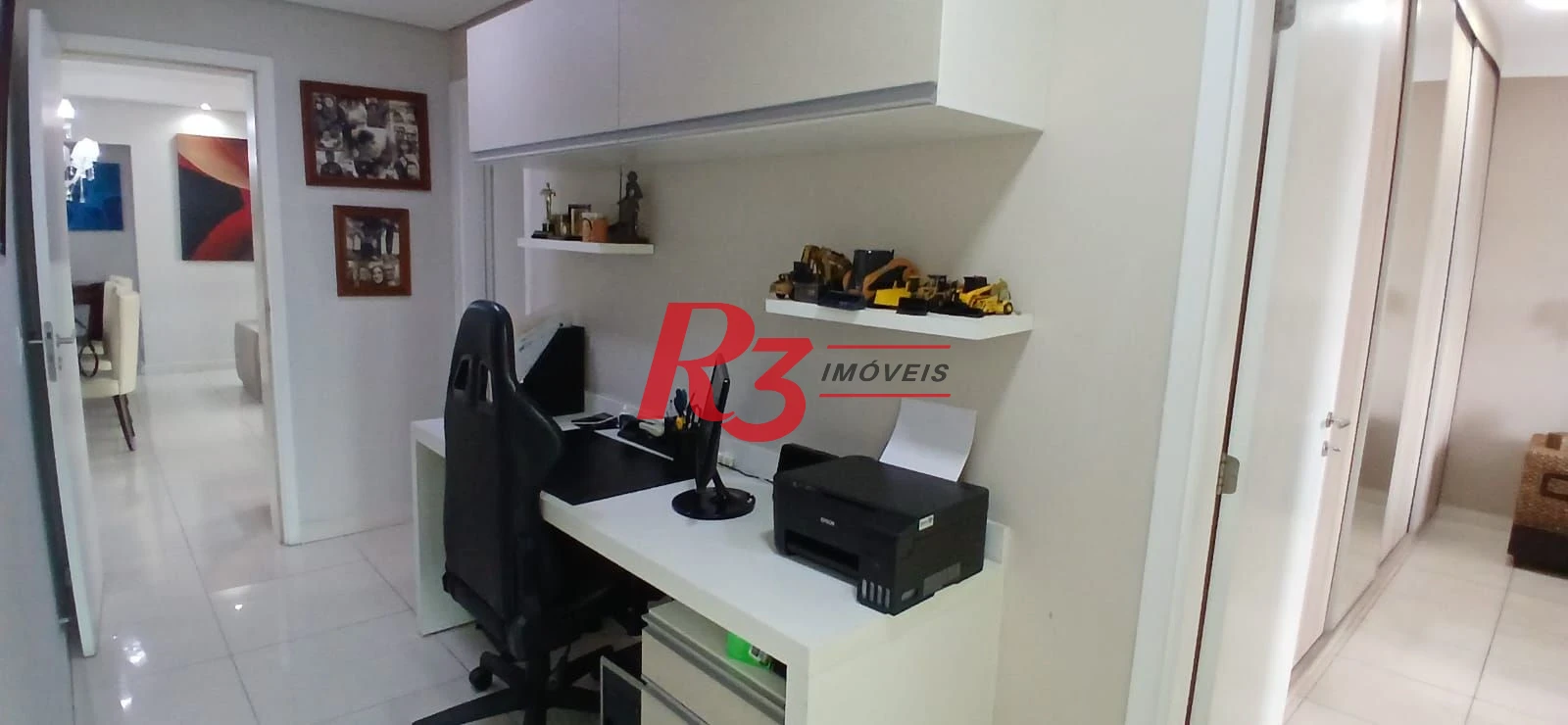 Apartamento com 3 dormitórios à venda, 150 m² por R$ 1.280.000,00 - Marapé - Santos/SP