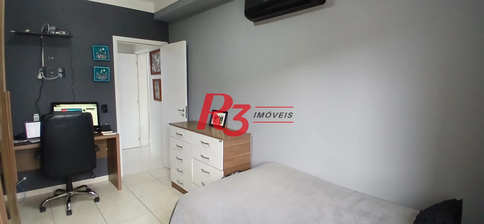 Apartamento com 3 dormitórios à venda, 150 m² por R$ 1.280.000,00 - Marapé - Santos/SP