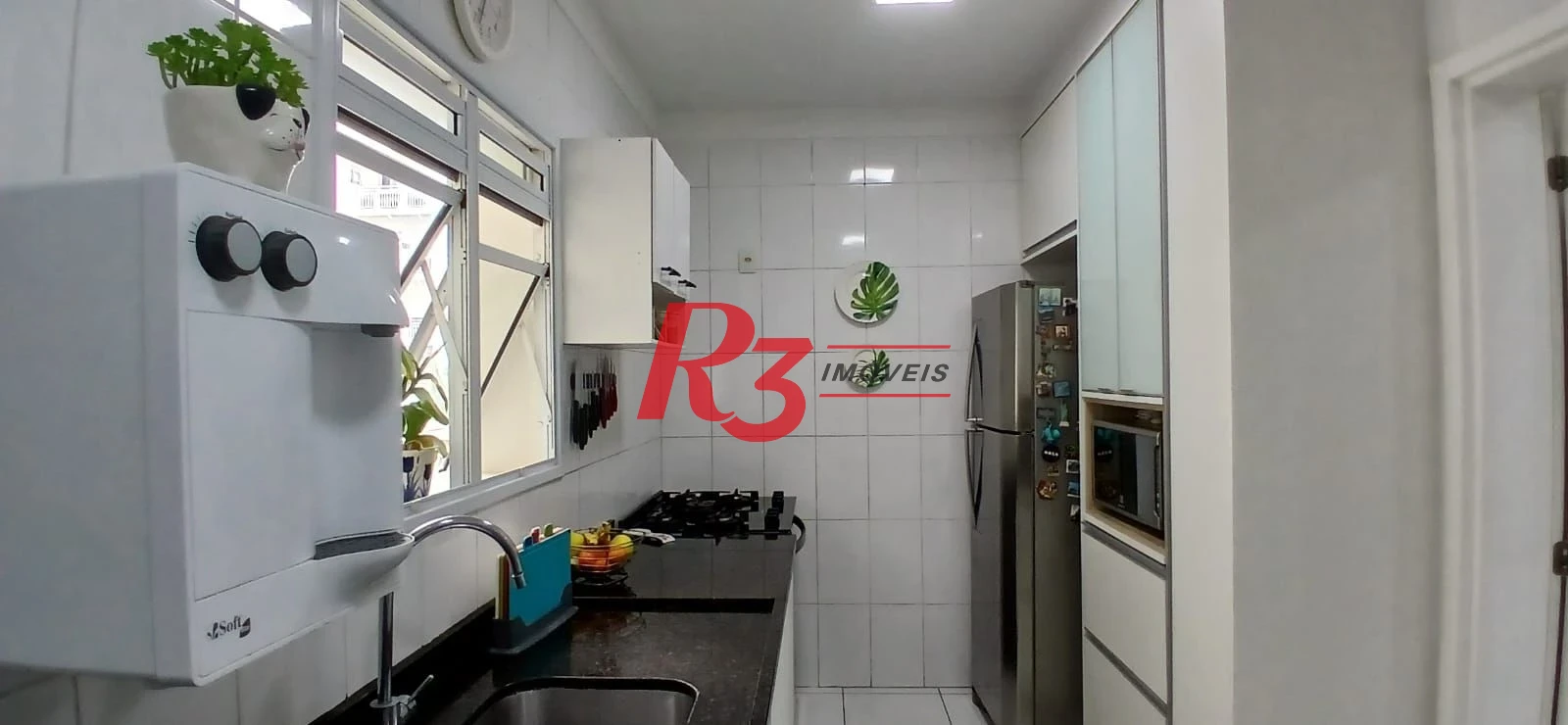 Apartamento com 3 dormitórios à venda, 150 m² por R$ 1.280.000,00 - Marapé - Santos/SP