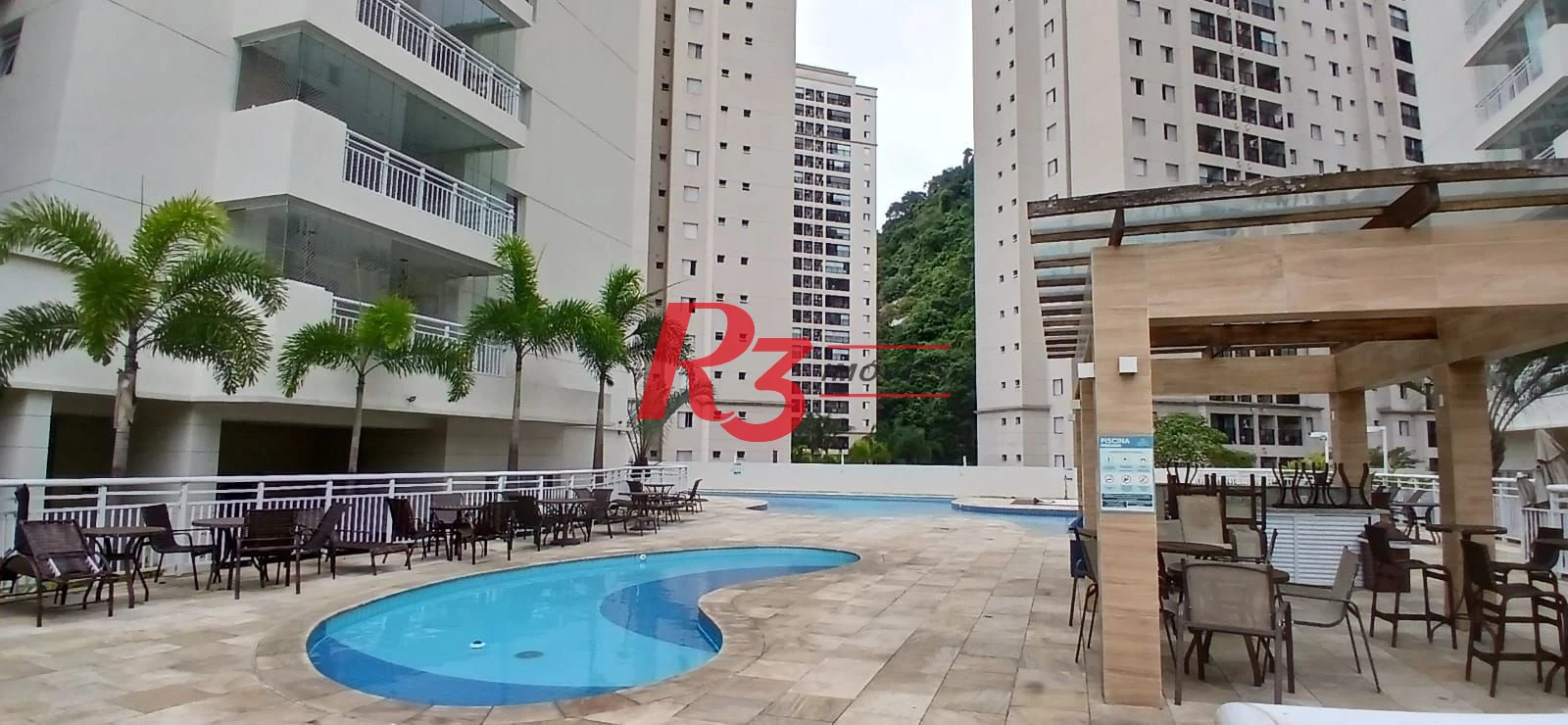 Apartamento com 3 dormitórios à venda, 150 m² por R$ 1.280.000,00 - Marapé - Santos/SP