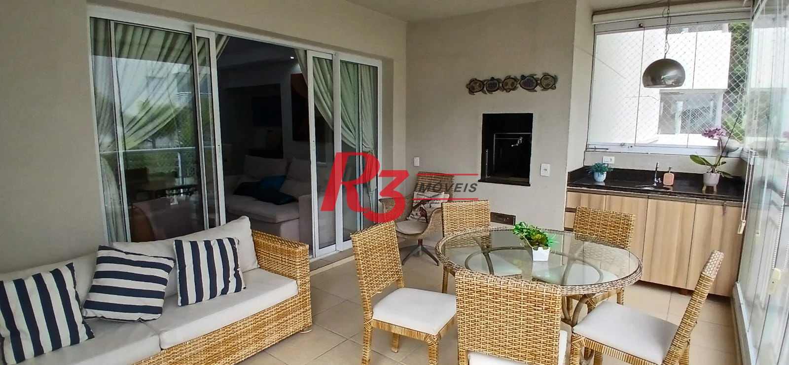 Apartamento com 3 dormitórios à venda, 150 m² por R$ 1.280.000,00 - Marapé - Santos/SP
