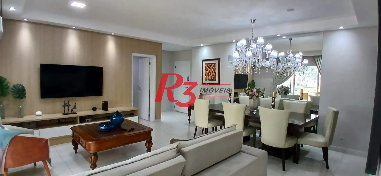 Apartamento com 3 dormitórios à venda, 150 m² por R$ 1.280.000,00 - Marapé - Santos/SP