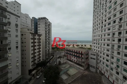 Apartamento, 50 m² - venda por R$ 450.000,00 ou aluguel por R$ 3.000,00/mês - José Menino - Santos/SP