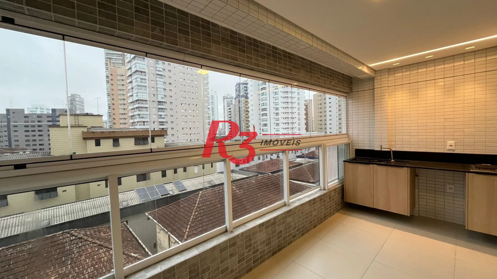 Apartamento com 1 dormitório à venda, 50 m² por R$ 850.000,00 - Boqueirão - Santos/SP