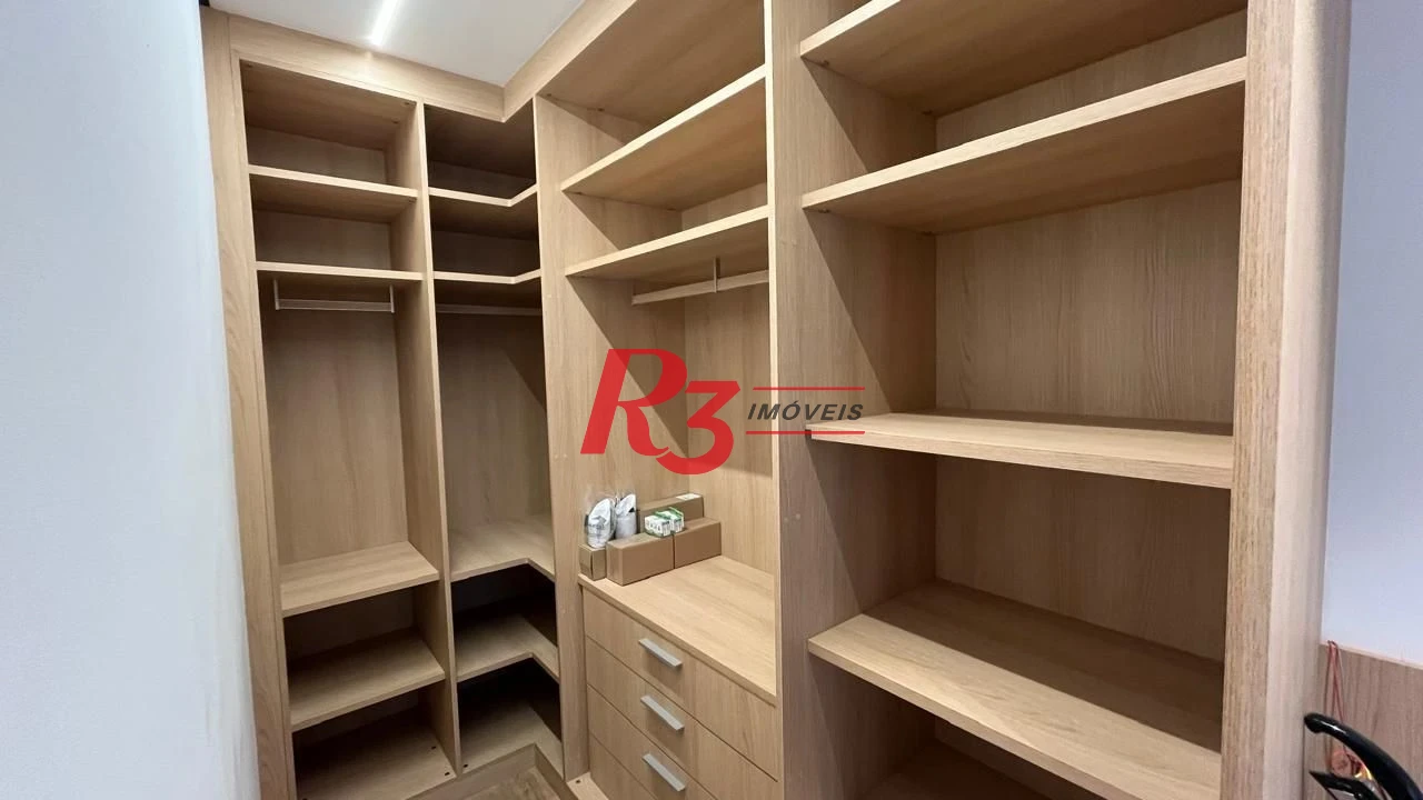 Apartamento com 1 dormitório à venda, 50 m² por R$ 850.000,00 - Boqueirão - Santos/SP