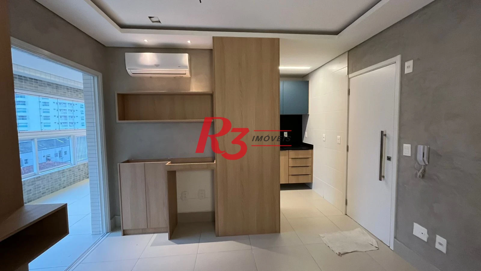 Apartamento com 1 dormitório à venda, 50 m² por R$ 850.000,00 - Boqueirão - Santos/SP