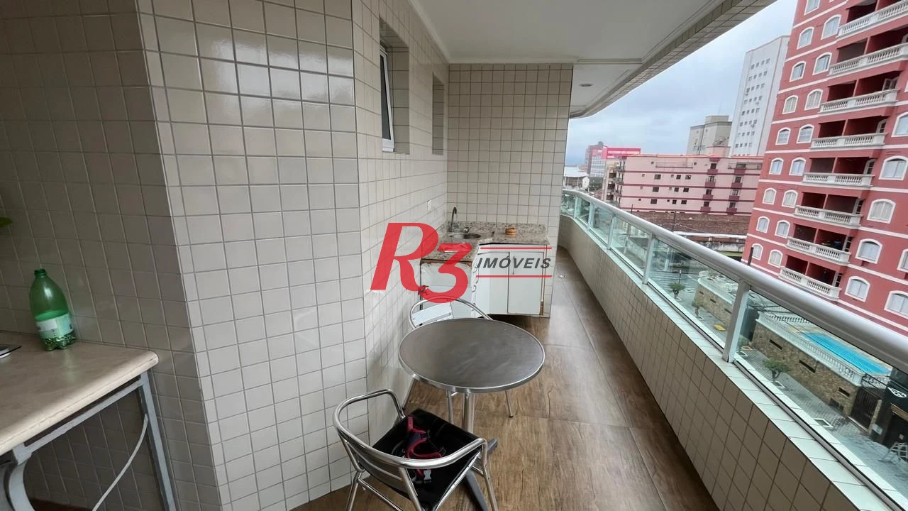 Apartamento com 2 dormitórios à venda, 103 m² por R$ 650.000,00 - Tupi - Praia Grande/SP