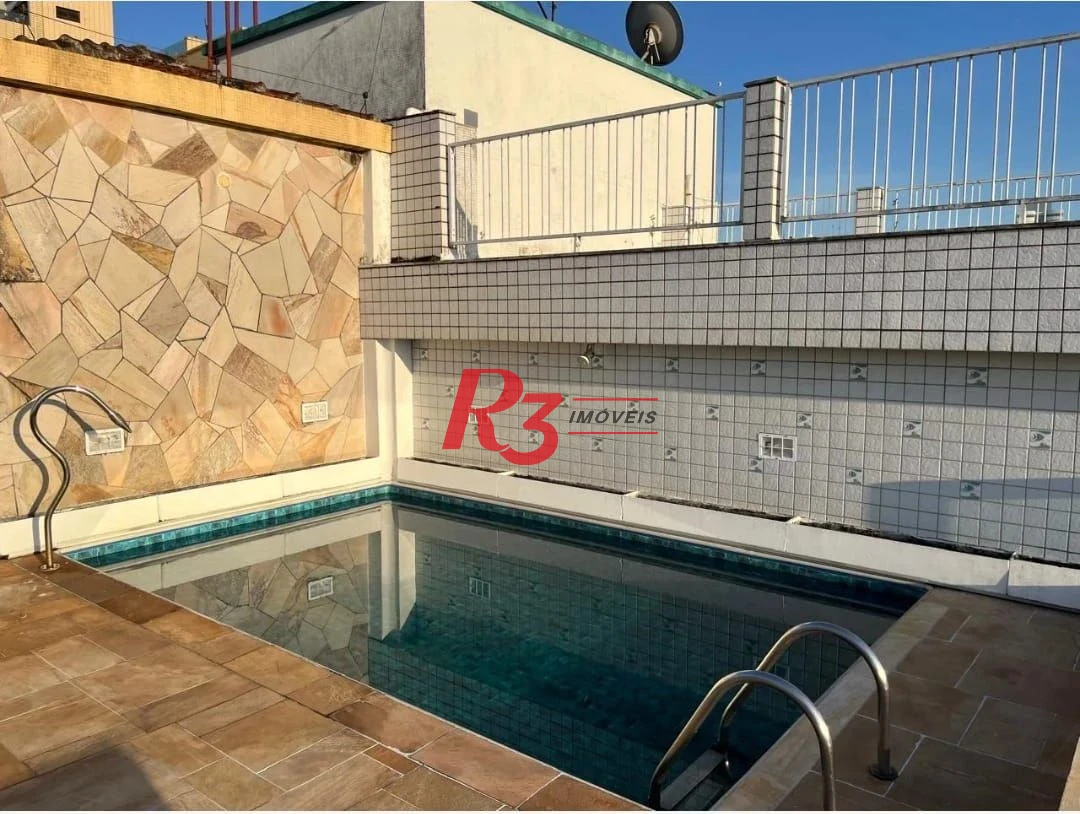 Cobertura à venda, 361 m² por R$ 2.490.000,00 - Ponta da Praia - Santos/SP