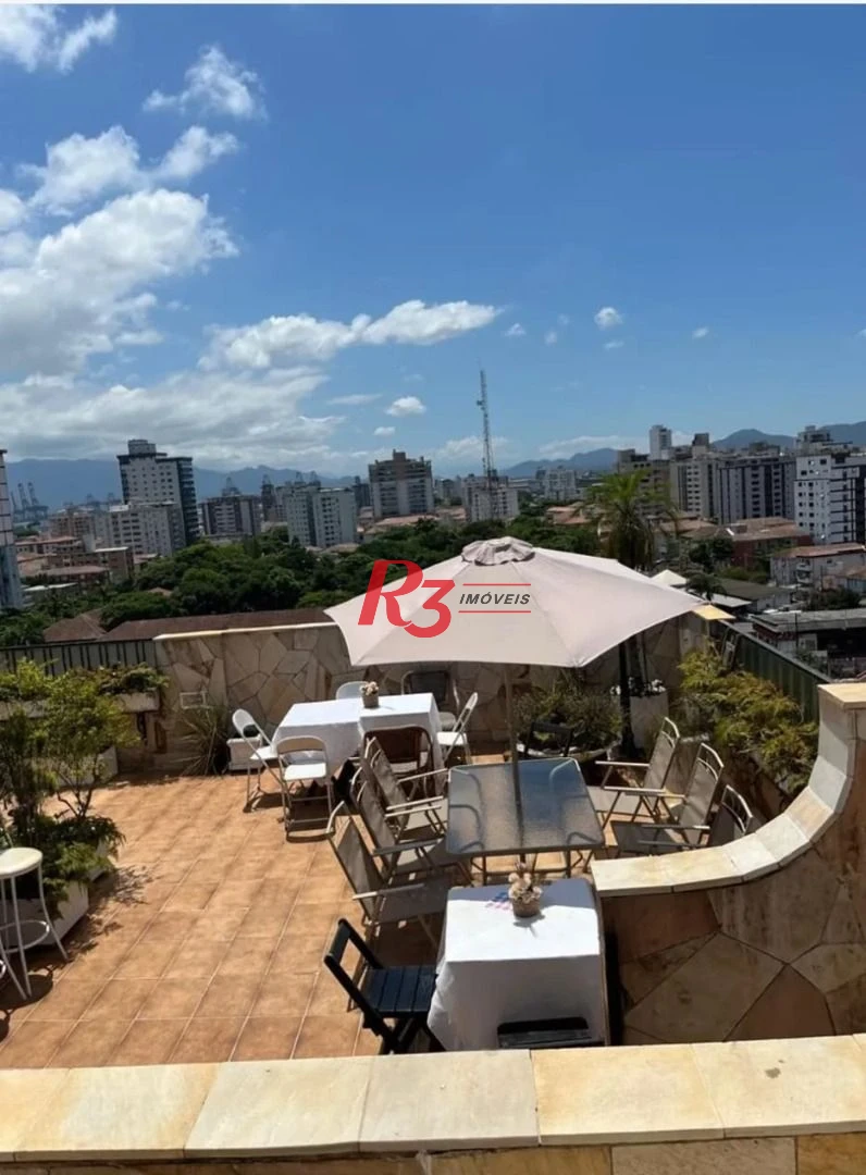 Cobertura à venda, 361 m² por R$ 2.490.000,00 - Ponta da Praia - Santos/SP