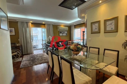 Apartamento à venda, 158 m² por R$ 1.800.000,00 - Boqueirão - Santos/SP