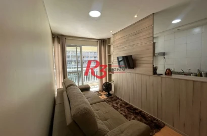 Apartamento à venda, 50 m² por R$ 380.000,00 - Vila Matias - Santos/SP