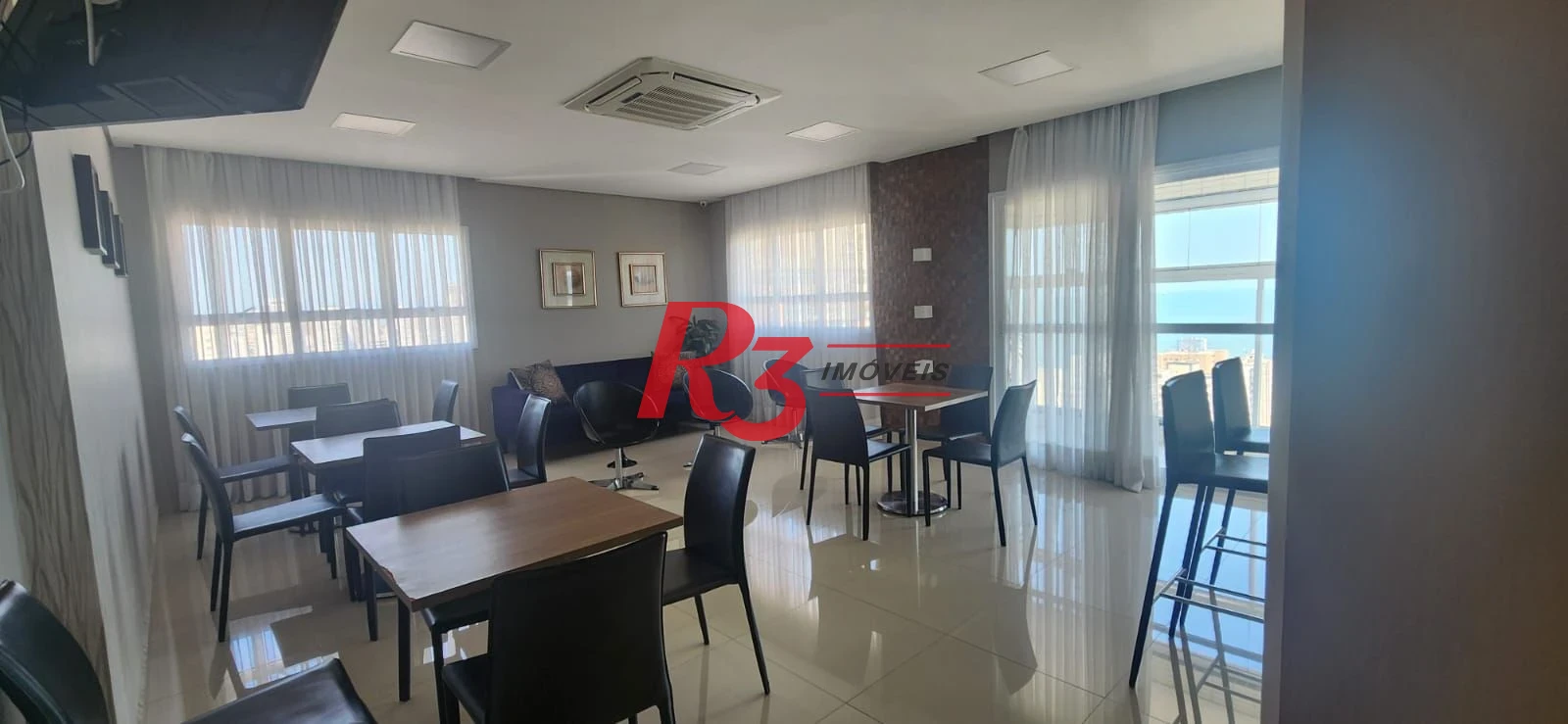 Apartamento à venda, 55 m² por R$ 790.000,00 - Embaré - Santos/SP