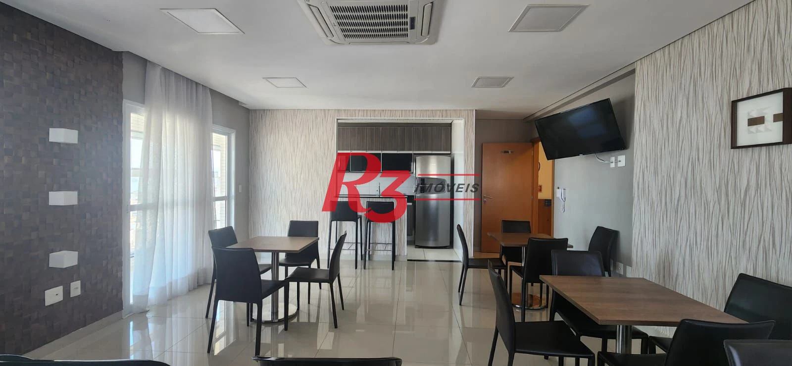 Apartamento à venda, 55 m² por R$ 790.000,00 - Embaré - Santos/SP