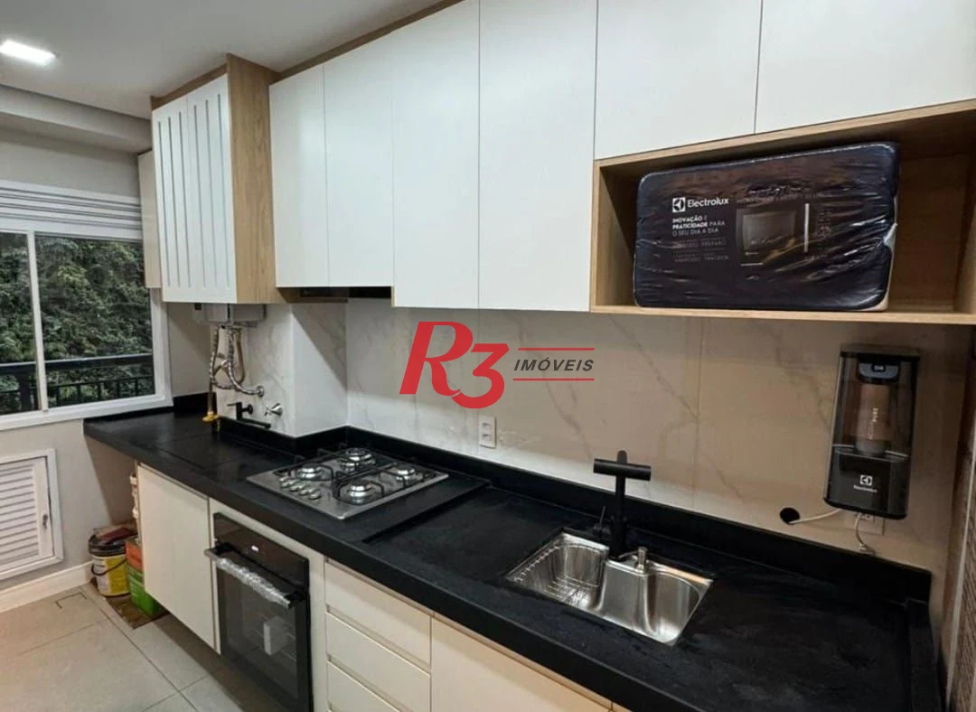 Apartamento com 2 dormitórios(1 suite), 72 m² - venda por R$ 800.000 ou aluguel por R$ 6.500/mês - Marapé - Santos/SP