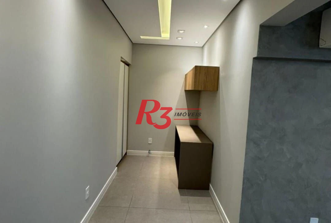 Apartamento com 2 dormitórios(1 suite), 72 m² - venda por R$ 800.000 ou aluguel por R$ 6.500/mês - Marapé - Santos/SP