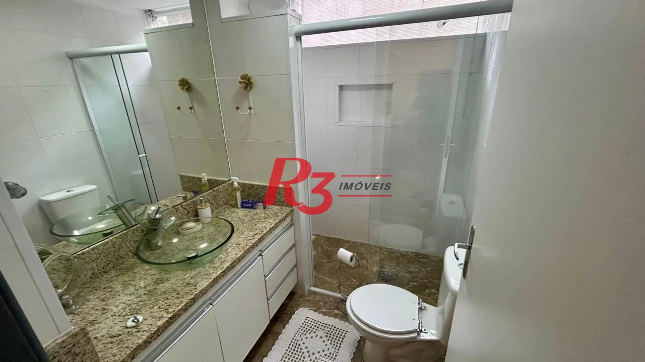 Apartamento com 1 dormitório à venda, 70 m² por R$ 570.000,00 - Pompéia - Santos/SP