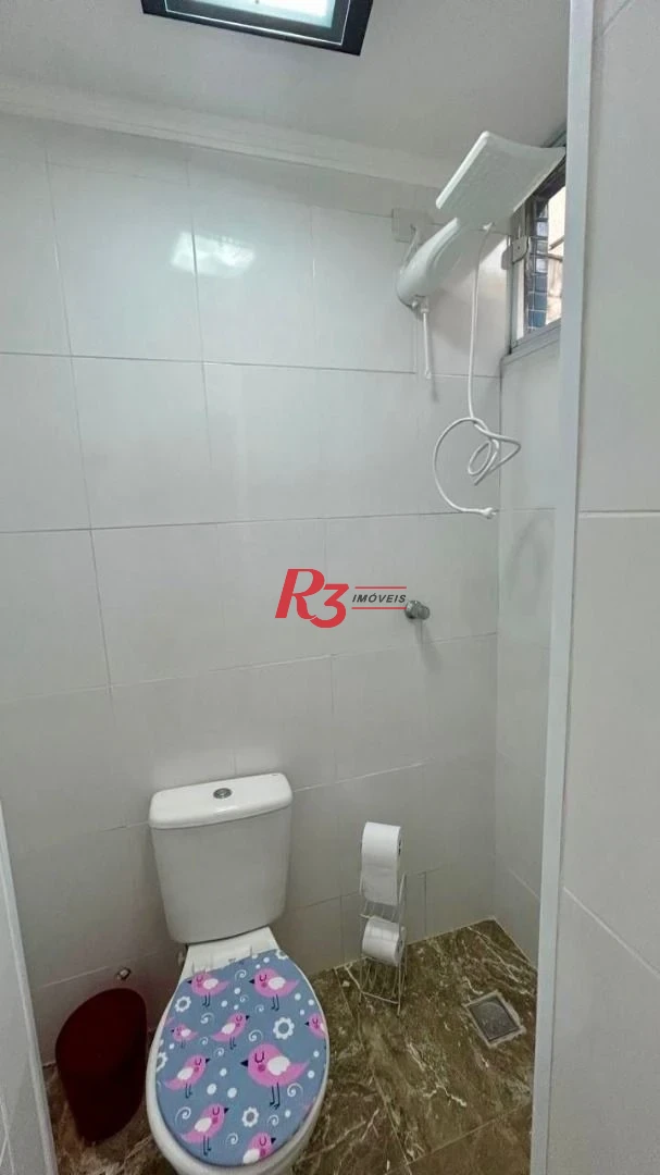 Apartamento com 1 dormitório à venda, 70 m² por R$ 570.000,00 - Pompéia - Santos/SP