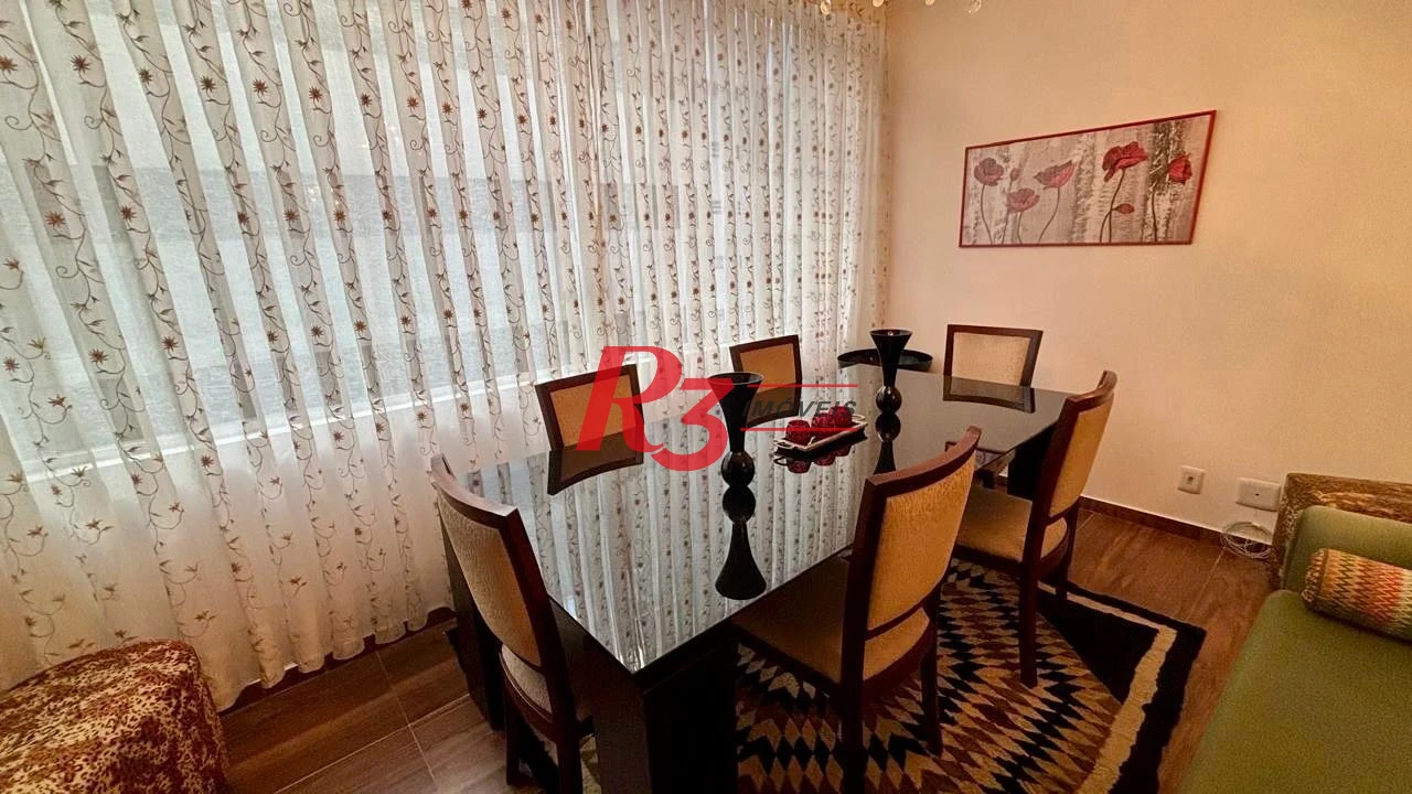 Apartamento com 1 dormitório à venda, 70 m² por R$ 570.000,00 - Pompéia - Santos/SP