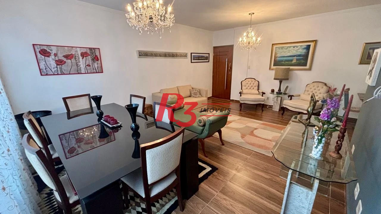 Apartamento com 1 dormitório à venda, 70 m² por R$ 570.000,00 - Pompéia - Santos/SP