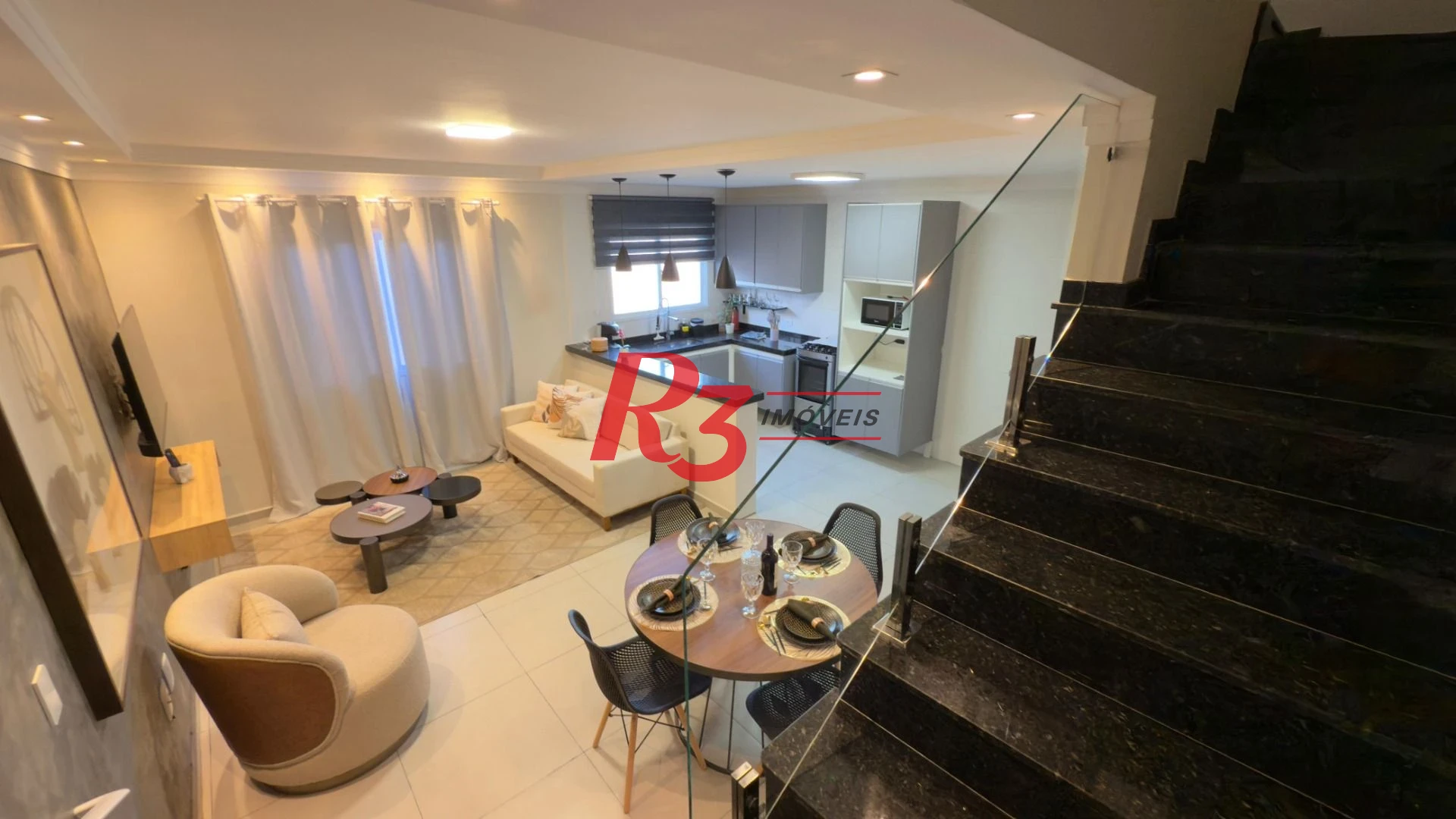 Casa à venda, 105 m² por R$ 530.000,00 - Vila São Jorge - São Vicente/SP
