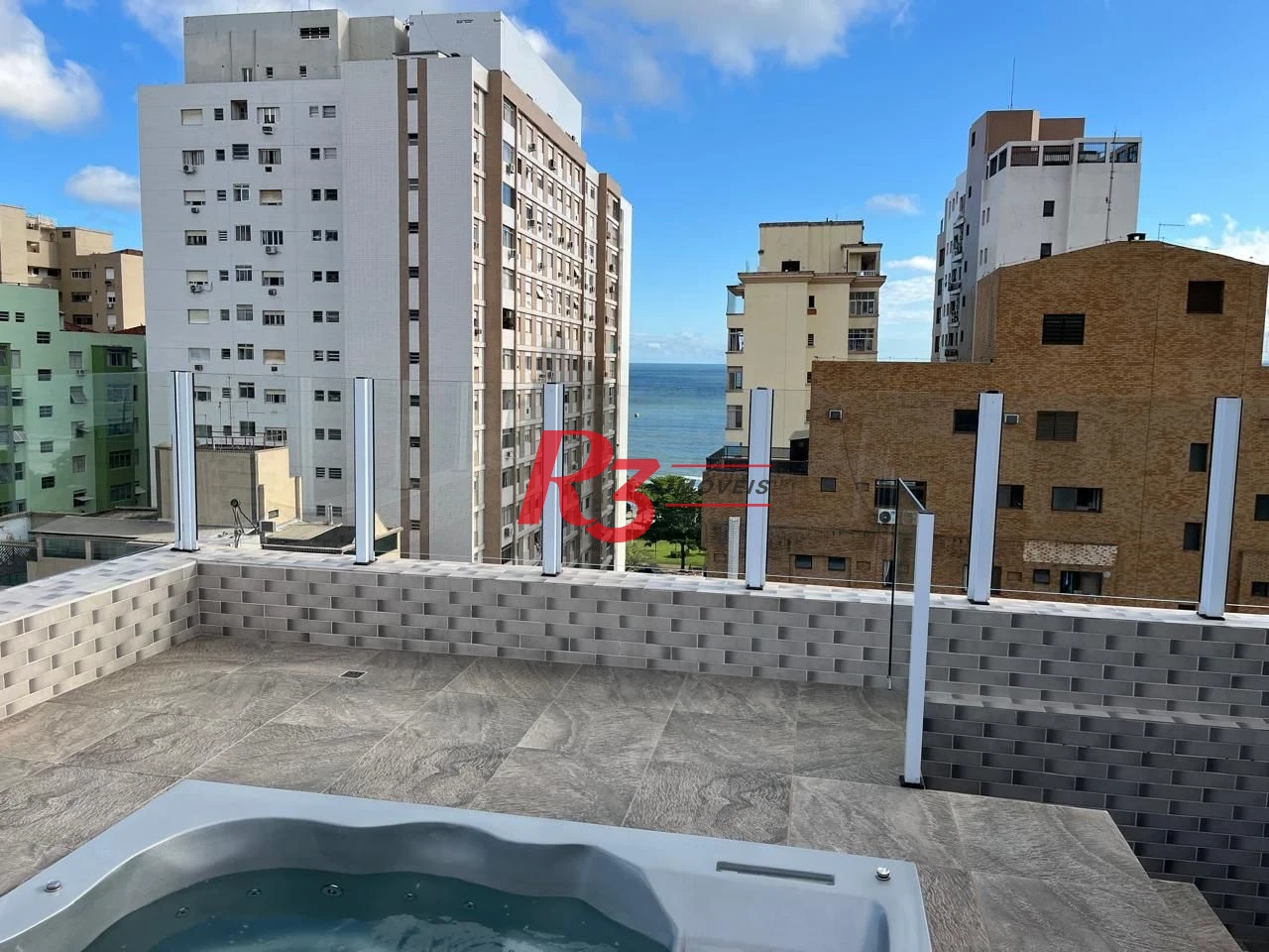 Cobertura à venda, 178 m² por R$ 1.800.000,00 - Aparecida - Santos/SP