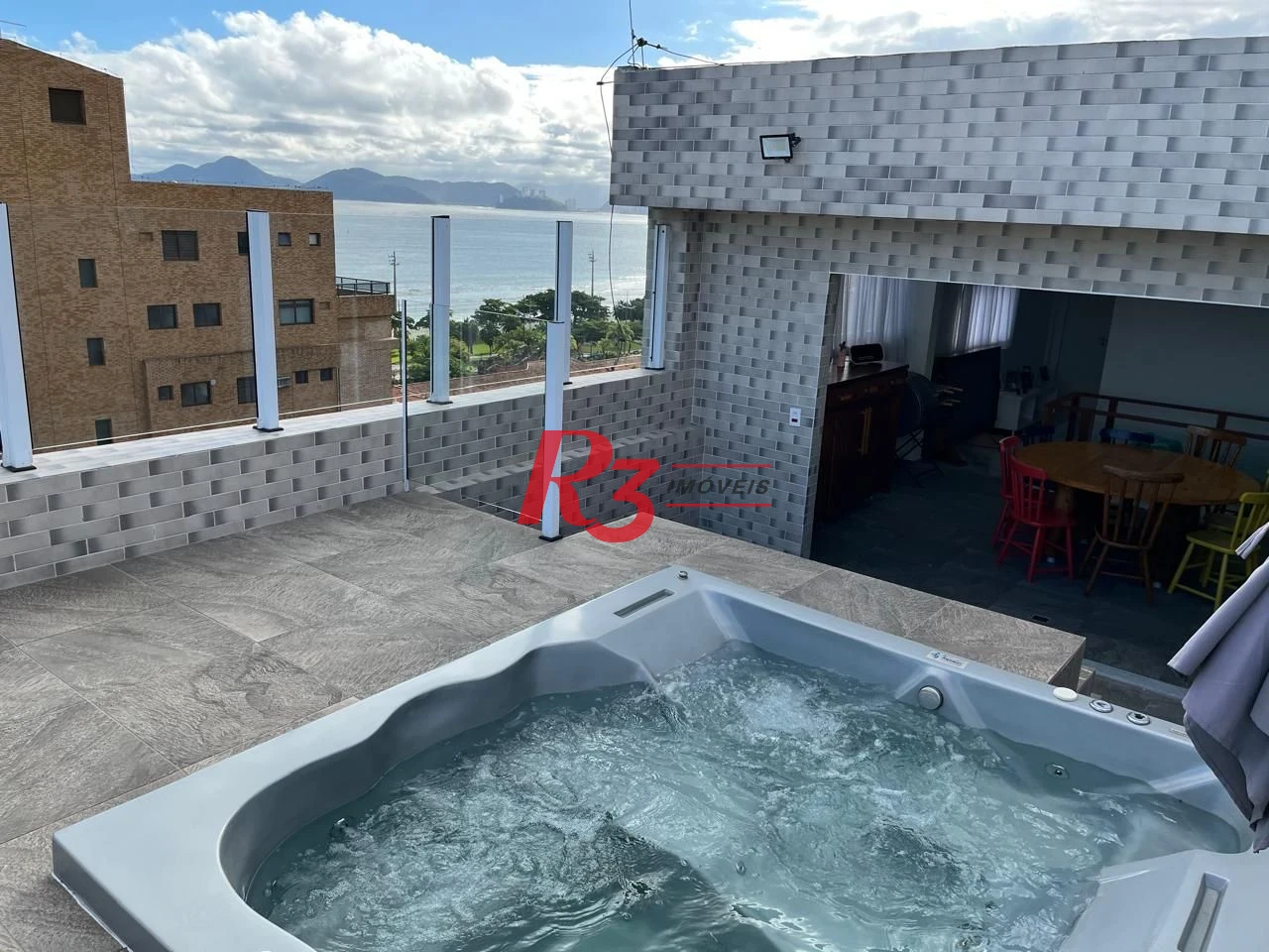 Cobertura à venda, 178 m² por R$ 1.800.000,00 - Aparecida - Santos/SP