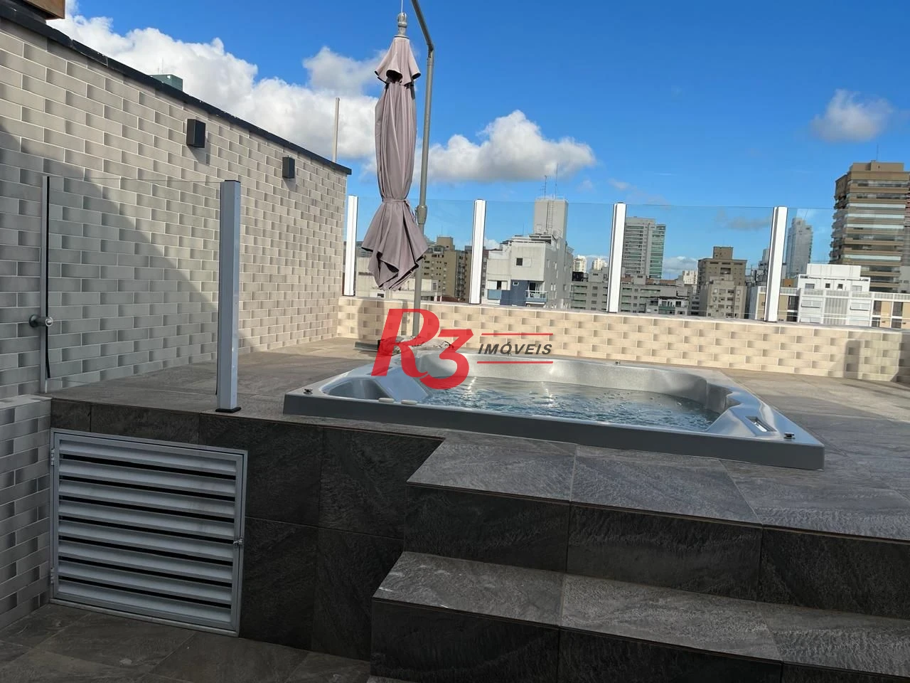 Cobertura à venda, 178 m² por R$ 1.800.000,00 - Aparecida - Santos/SP