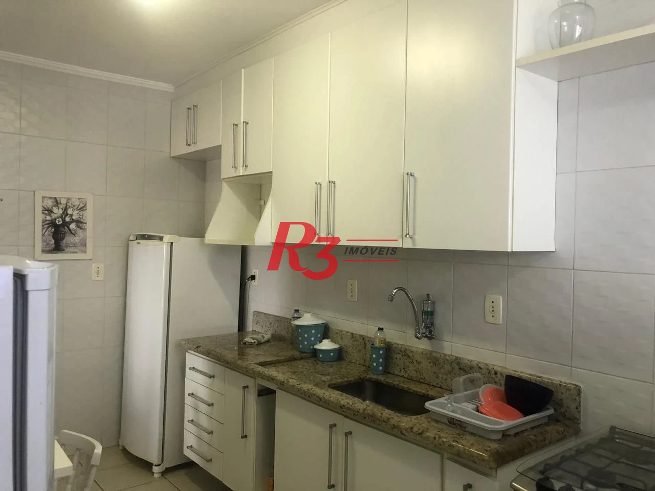 Apartamento com 2 dormitórios à venda, 80 m² por R$ 500.000,00 - Tupi - Praia Grande/SP