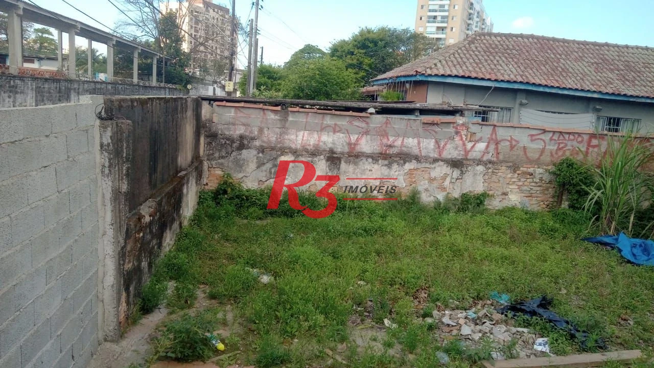 Terreno, 300 m² - venda por R$ 585.000,00 ou aluguel por R$ 4.000,00/mês - Estuário - Santos/SP