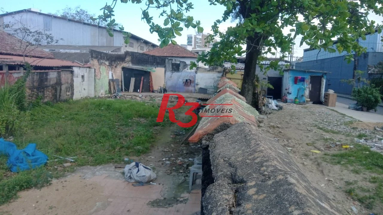 Terreno, 300 m² - venda por R$ 585.000,00 ou aluguel por R$ 4.000,00/mês - Estuário - Santos/SP
