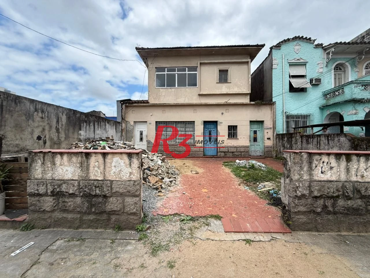 Terreno à venda, 475 m² por R$ 2.700.000,00 - Vila Matias - Santos/SP