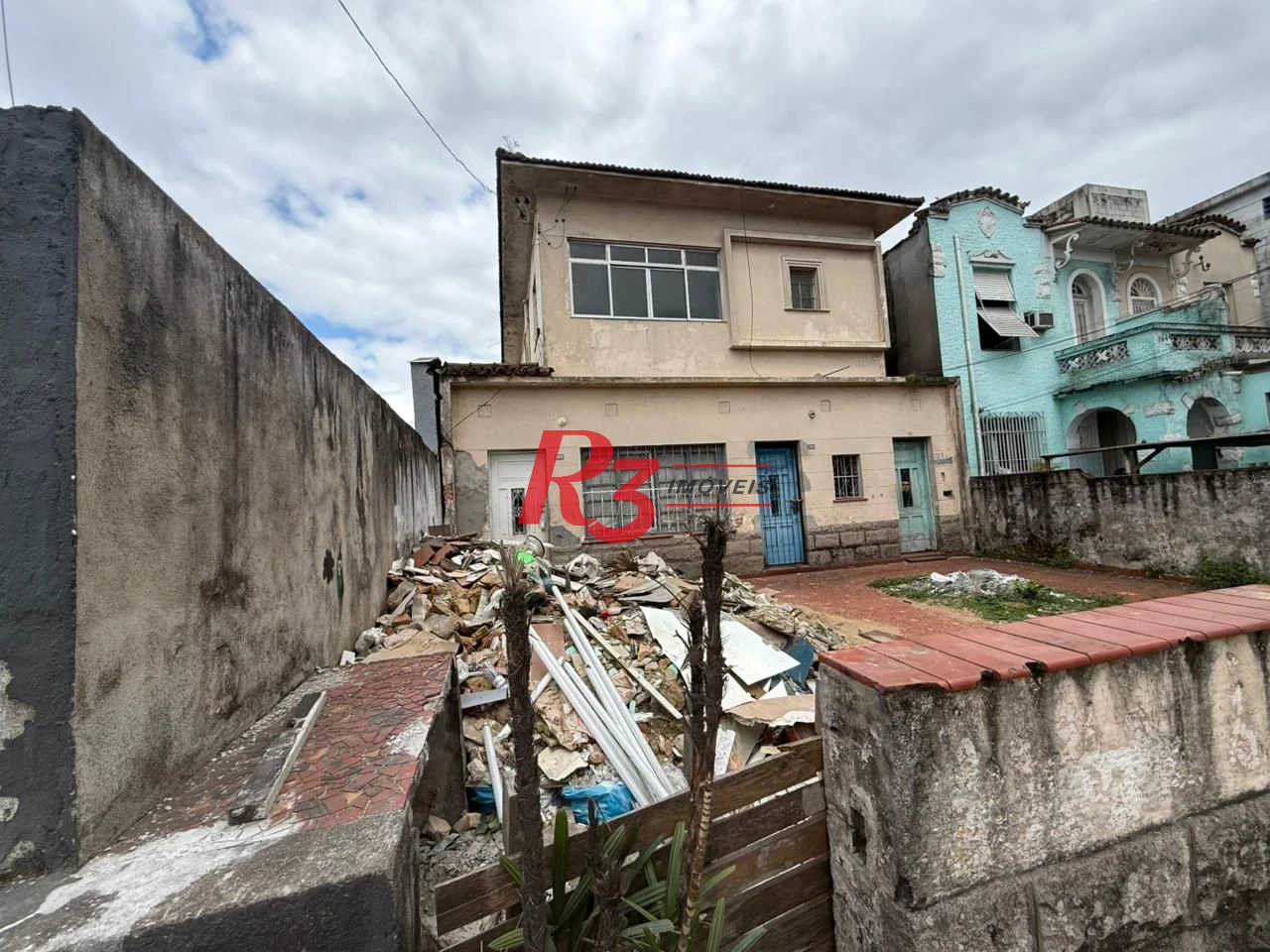 Terreno à venda, 475 m² por R$ 2.700.000,00 - Vila Matias - Santos/SP