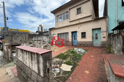 Terreno à venda, 475 m² por R$ 2.700.000,00 - Vila Matias - Santos/SP