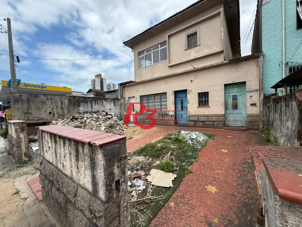 Terreno à venda, 475 m² por R$ 2.700.000,00 - Vila Matias - Santos/SP