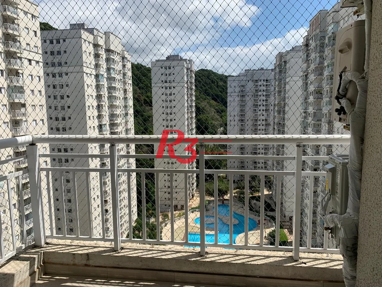 Apartamento com 3 dormitórios para alugar, 84 m² por R$ 5.590,00/mês - Marapé - Santos/SP