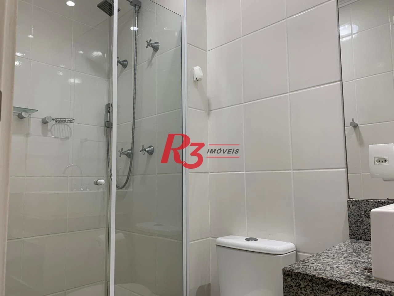 Apartamento com 3 dormitórios para alugar, 84 m² por R$ 5.590,00/mês - Marapé - Santos/SP