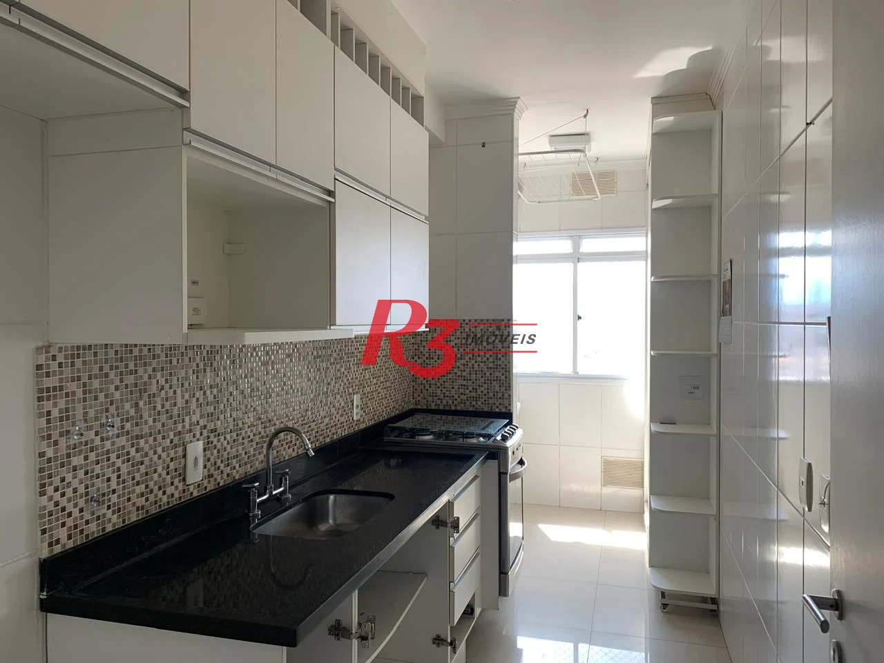 Apartamento com 3 dormitórios para alugar, 84 m² por R$ 5.590,00/mês - Marapé - Santos/SP