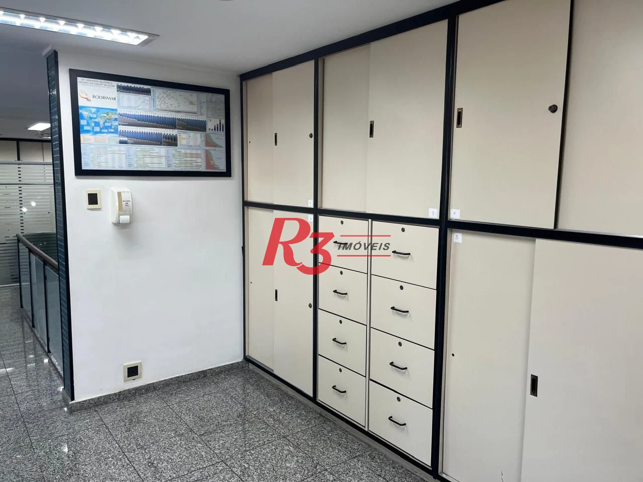 Sala para alugar, 120 m² por R$ 6.000,00/mês - Centro - Santos/SP